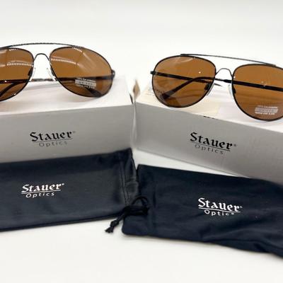 NEW! Two Pair Copper Flyboy Sunglasses