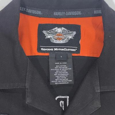 Men’s Short Sleeve Button Down Harley-Davidson Shirt