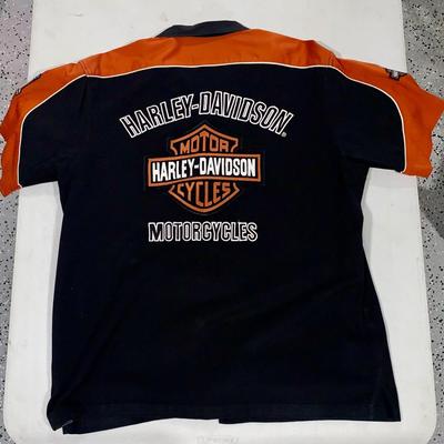 Men’s Short Sleeve Button Down Harley-Davidson Shirt