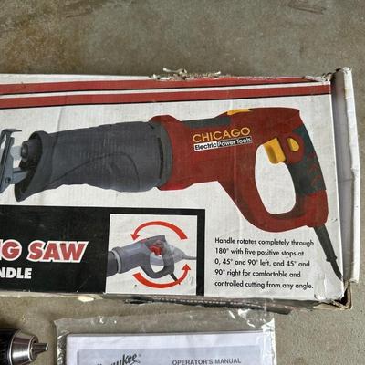 MILWAUKEE CORDLESS DRILL AND A SAWZ ALL
