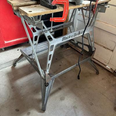 10" COMPOUND SLIDE MITER SAW WITH WORK VBENCH