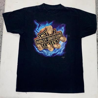1991 Harley-Davidson Single Stitch Tee Shirt by 3D Emblem