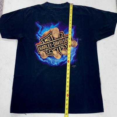 1991 Harley-Davidson Single Stitch Tee Shirt by 3D Emblem