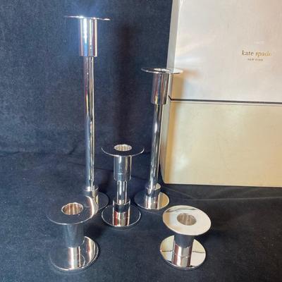 Lot 113. Kate Spade by Lenox Candle Holder Set