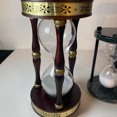 Lot 132 Three Hourglasses