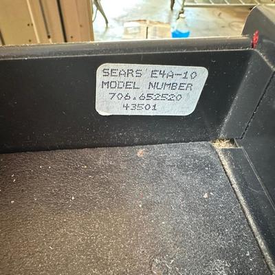 2 PIECE CRAFTSMAN TOOL CHEST ON CASTERS