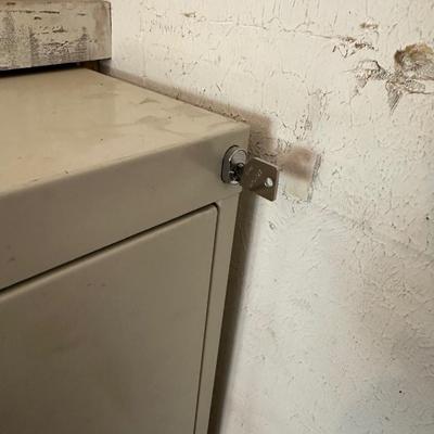 VERY CLEVER LOCKING GUN SAFE DISGUISED AS A FILING CABINET
