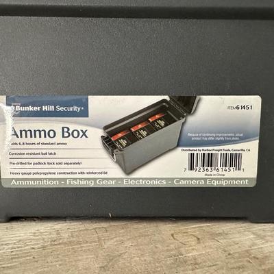 4 AMMO BOXES