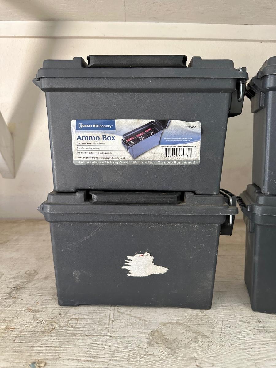 4 AMMO BOXES | EstateSales.org