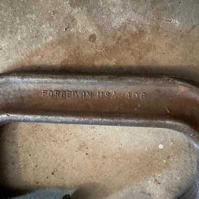 RIDGID PIPE VISE, SLEDGE HAMMER AND C-CLAMP