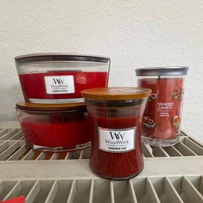 Lot 143. Woodwick Candles