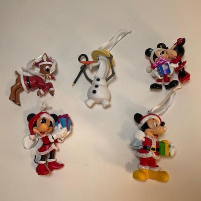 Lot 152. Five Disney Ornaments