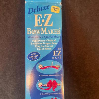 Lot 168. EZ Bowmaker and ribbon