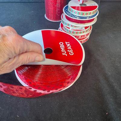 Lot 169 Assorted Rolls of Ribbon