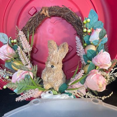 Lot 177. Pair of Easter Wreaths