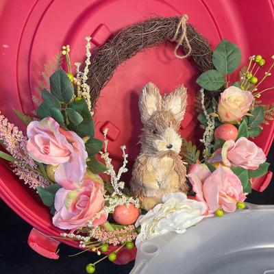 Lot 177. Pair of Easter Wreaths