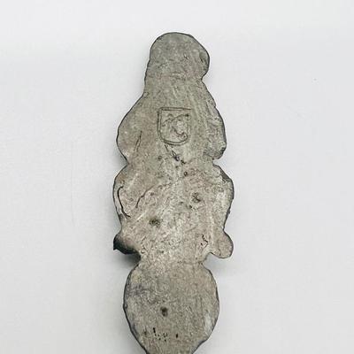 SIX Antique German Pewter Spoon Set