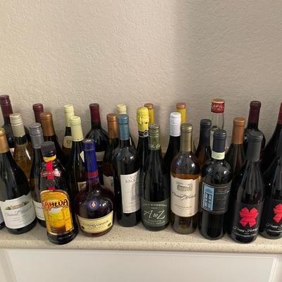 Lot 195. Assorted Wines and Liquors