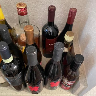 Lot 195. Assorted Wines and Liquors