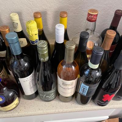 Lot 195. Assorted Wines and Liquors