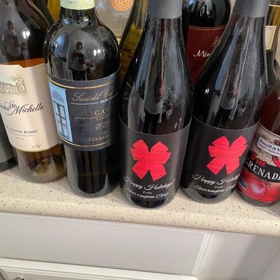 Lot 195. Assorted Wines and Liquors