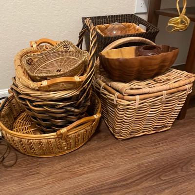 Lot 196. Assorted Baskets