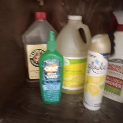 CLEANING SUPPLIES, SPRAY PAINT LAUNDRY CHEMICALS