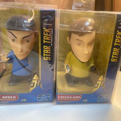 Lot 39.5. Star Trek Books & Speakers
