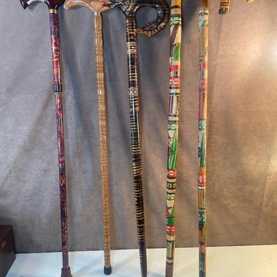 Lot 110.5.Assorted Vintage Canes