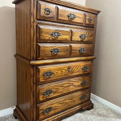 Large Tall Boy Chest of Drawers