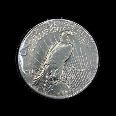 1923 “P” Peace Silver Dollar