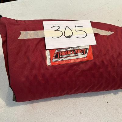 Burgundy Performance Series Therma-Rest Self Inflating Mattress - Made In USA