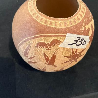 Coconut With Decoritive Jamaican Designs