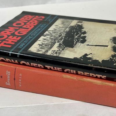 Vintage WWII Books: "Storm Over the Gilberts" (1978) and "Harm’s Way" (1962)