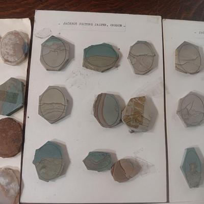 PICTURE JASPER VARIETY LAPIDARY PIECES