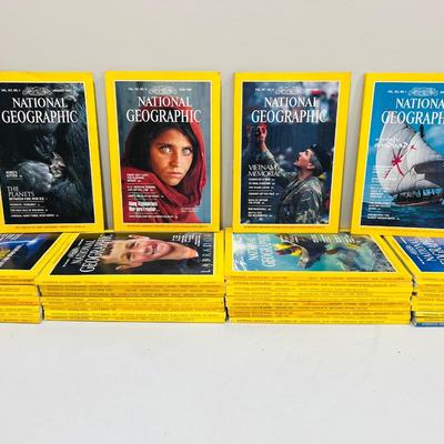 80s & 90s National Geographic Magazines Lot Of 45
