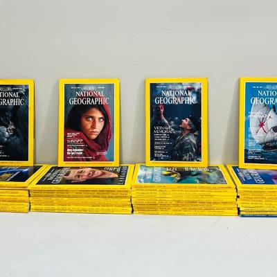 80s & 90s National Geographic Magazines Lot Of 45