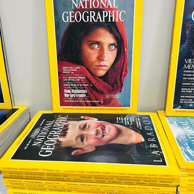 80s & 90s National Geographic Magazines Lot Of 45