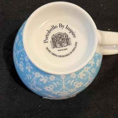 "Cherish Yesterday, Dream Of Tomorrow, Live For Today" Portobello By Inspire - Bone China Designed In England Cup