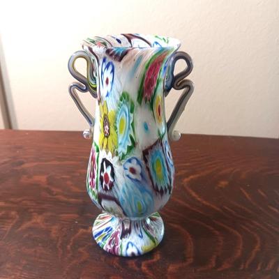 MILLEFIORI MURANO VASE