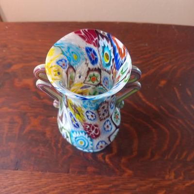 MILLEFIORI MURANO VASE