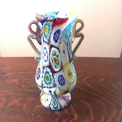 MILLEFIORI MURANO VASE