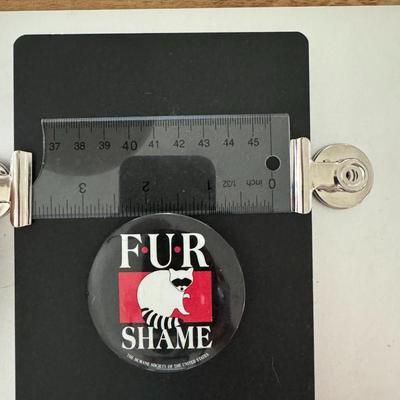 Fur Shame - Humane Society of America Pin