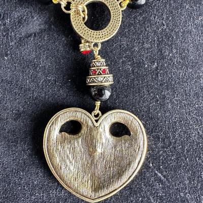 Heidi Daus Crystal "Capture My Heart" Necklace
