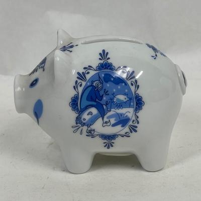 Ritzenhoff Delft Blue Piggy Bank