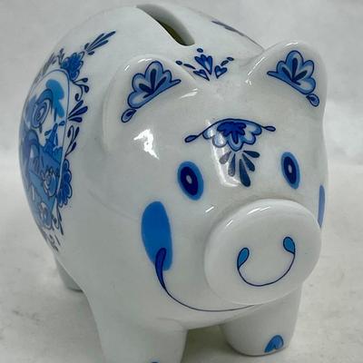 Ritzenhoff Delft Blue Piggy Bank