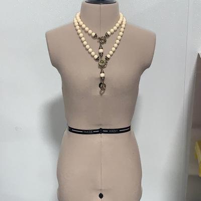 Heidi Daus Convertible Necklace - Single to Multi Strand with or without pendant