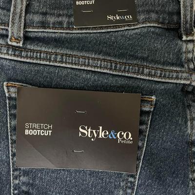 Brand New with Tags Bootcut Jeans by Style & Co, Size 10 Petite