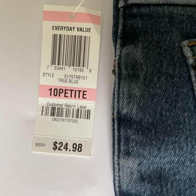 Brand New with Tags Bootcut Jeans by Style & Co, Size 10 Petite