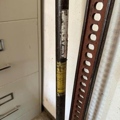 HI-LIFT JACK AND A 4 WAY LUG NUT WRENCH